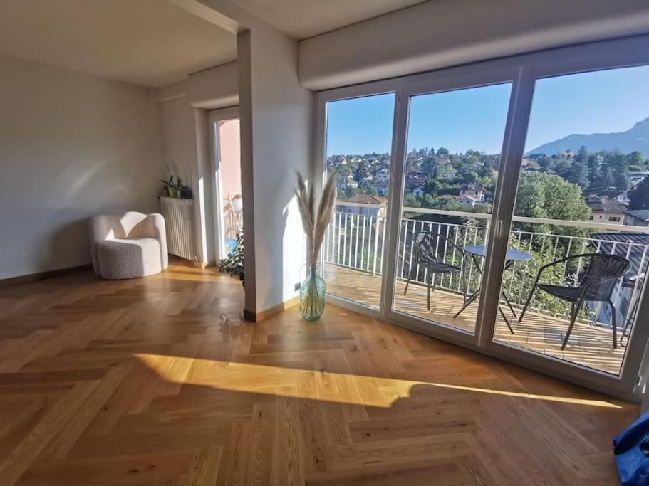 Le Parmelan - Grand Appartement Familial Avec Vue Sur La Montagne Annecy Ngoại thất bức ảnh